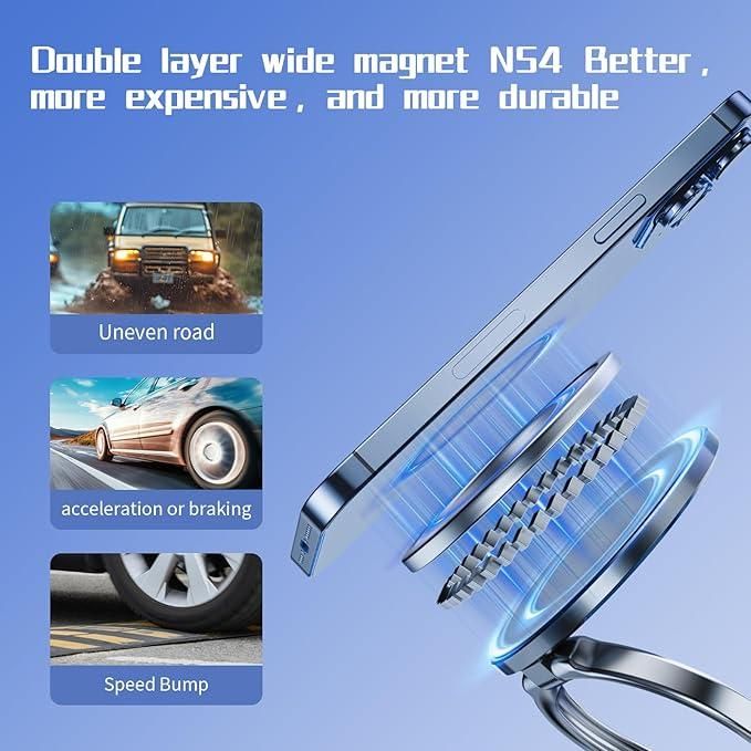 Old π± Vacuum Absorption Magnetic Bracket β Foldable & Portable Phone Holder