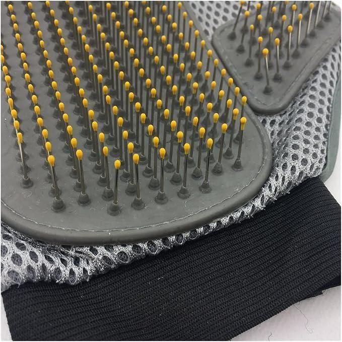 πΎβ¨ Stainless Steel Pet Grooming Glove - Gentle Deshedding Brush