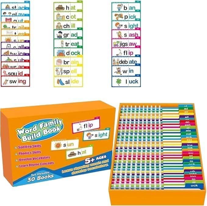 πβ¨ 30 Rhyming Words Flipbook for Children Learning