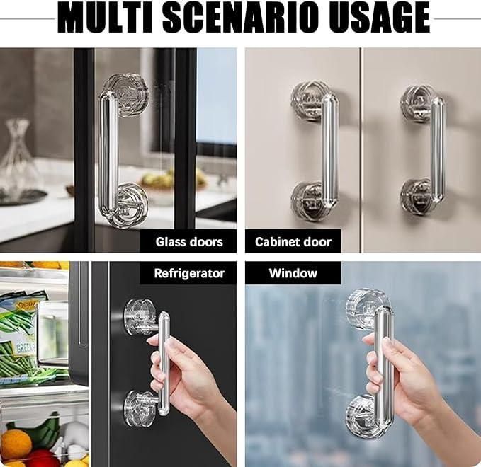 πͺ Crystal Suction Door Handle