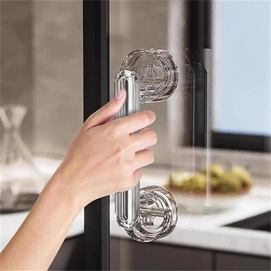🚪 Crystal Suction Door Handle