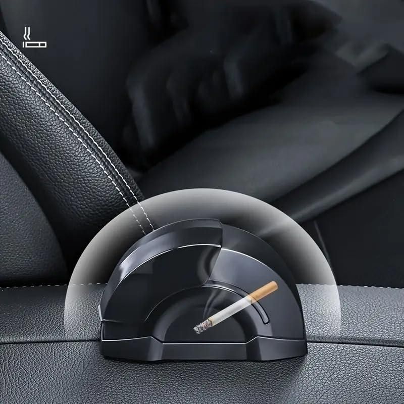 🚗🔥 Portable Car Ashtray – Smokeless & Travel-Friendly