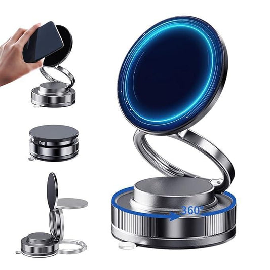 Old 📱 Vacuum Absorption Magnetic Bracket – Foldable & Portable Phone Holder