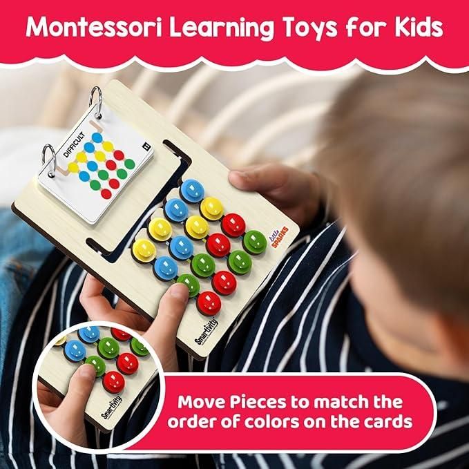 Old 🎨🧩 Colour Coder – Kids Montessori Slide Puzzle Game