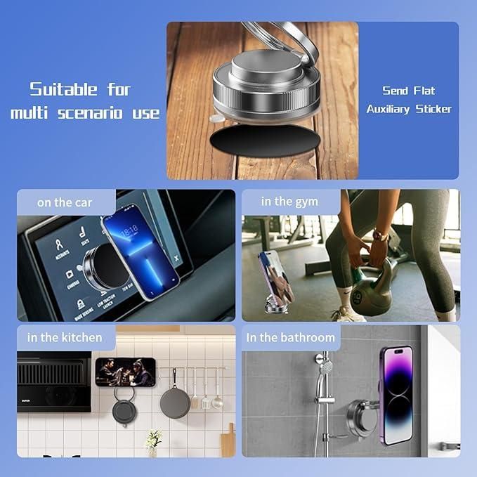 Old 📱 Vacuum Absorption Magnetic Bracket – Foldable & Portable Phone Holder