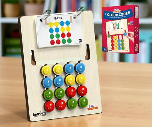 Old 🎨🧩 Colour Coder – Kids Montessori Slide Puzzle Game