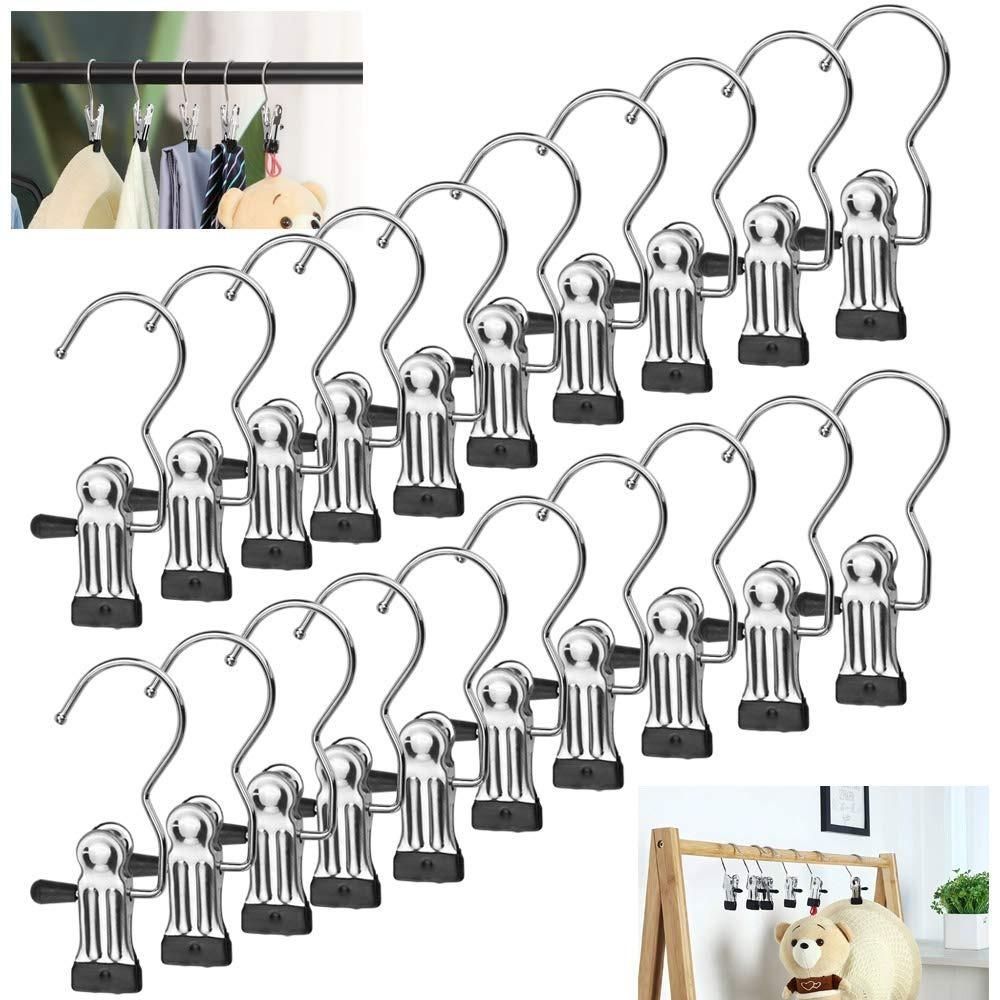 old 🧺 Laundry Hook Boot Hanging Hold Clips – Pack of 10