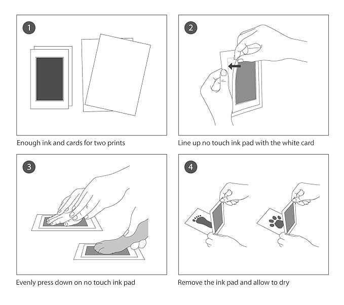 Old 👶 Inkless Baby Hand & Footprint Kit