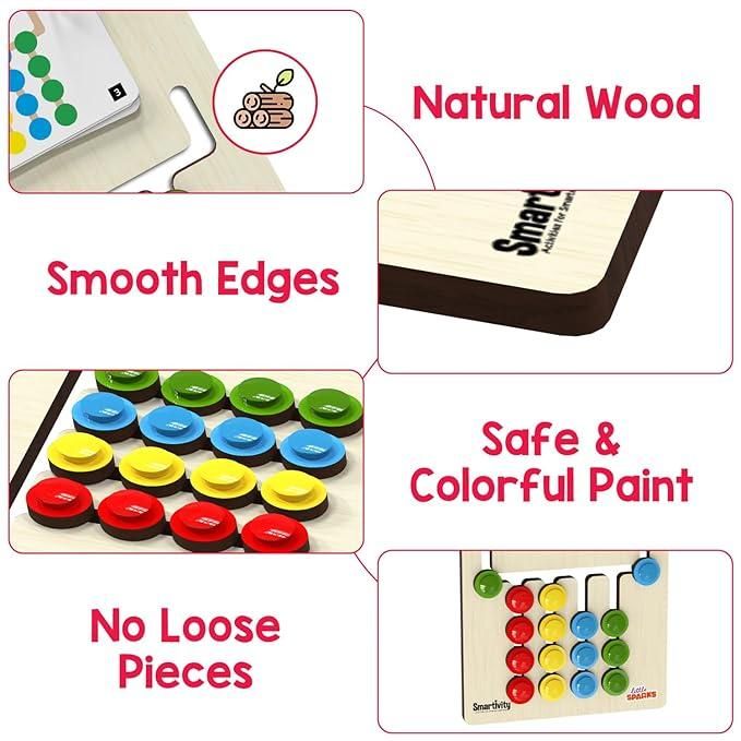 Old 🎨🧩 Colour Coder – Kids Montessori Slide Puzzle Game
