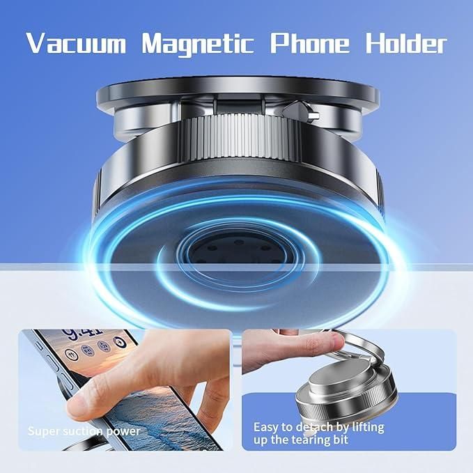 Old 📱 Vacuum Absorption Magnetic Bracket – Foldable & Portable Phone Holder